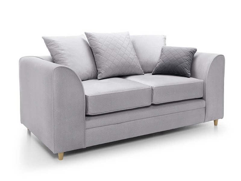 Chicago 2 Seater Sofa - Light Grey
