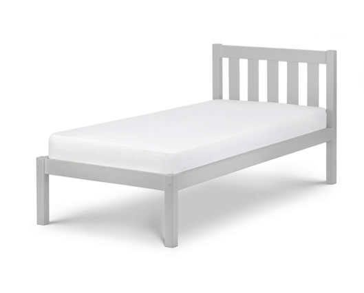 Single Dove Grey Bed