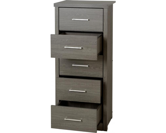 Ludlow 5 Drawer Narrow Chest