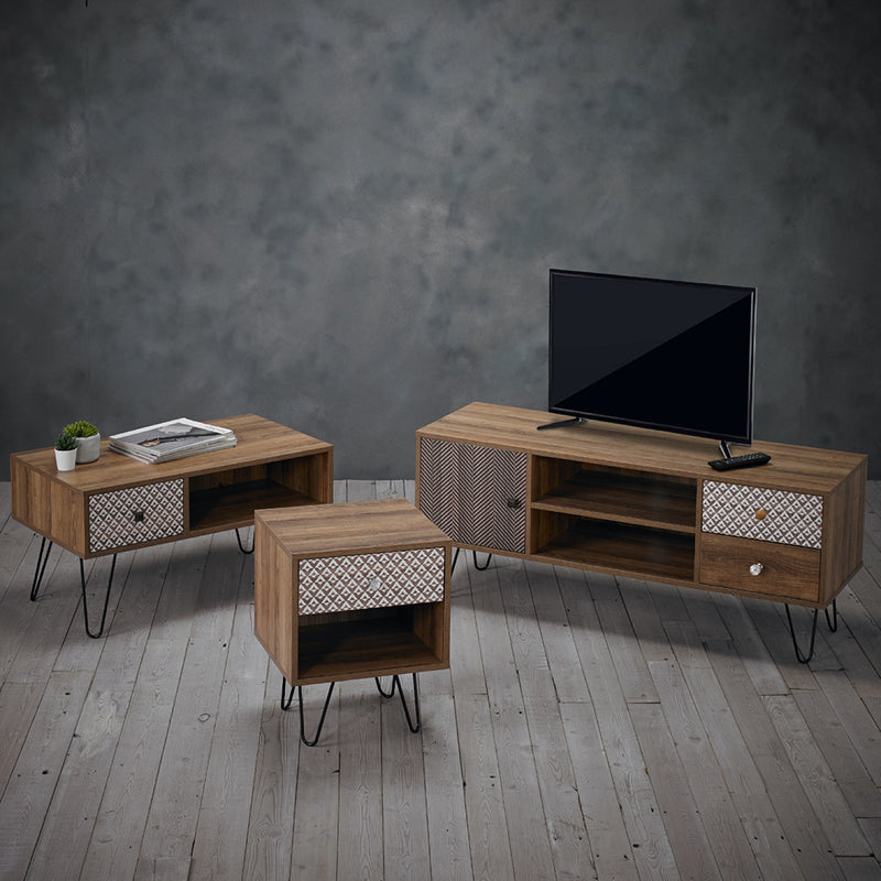 Casablanca 1 Drawer Lamp Table