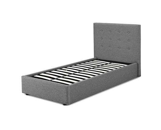 Luelle Single Bed Grey