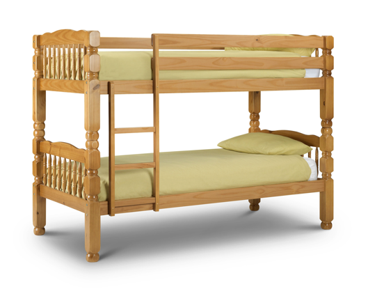 Solid Wooden Bunk Bed