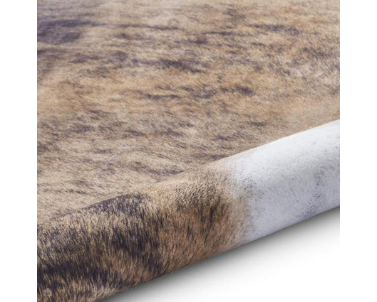 Brown Cow Print Rug- 130cm x 155cm