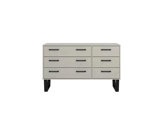 Telv 3+3 Drawer Wide Chest