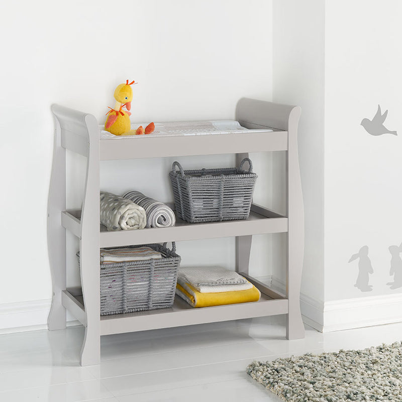 Seren Open Changing Unit-Warm Grey