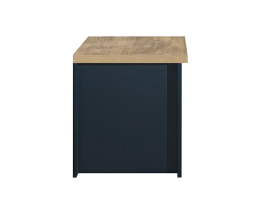 Harper 1 Drawer Lamp-Navy