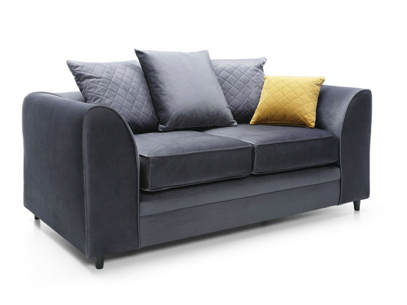 Chicago 2 Seater Sofa - Dark Grey