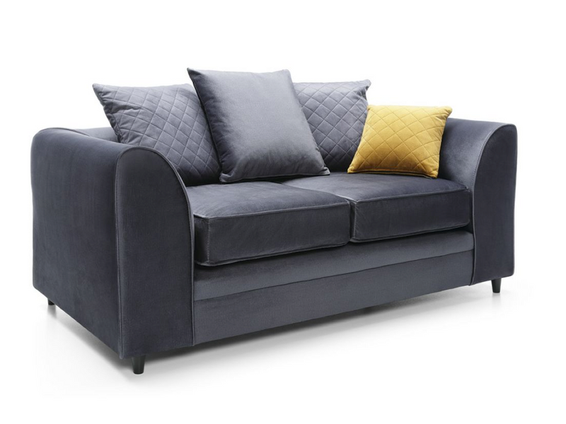 Chevelle 2 Seater Sofa - Dark Grey